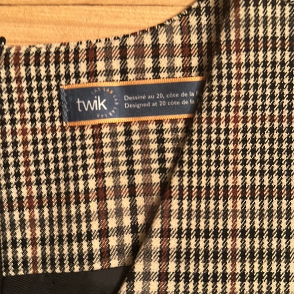 Twik brand checkered dress - Picture 2 of 2